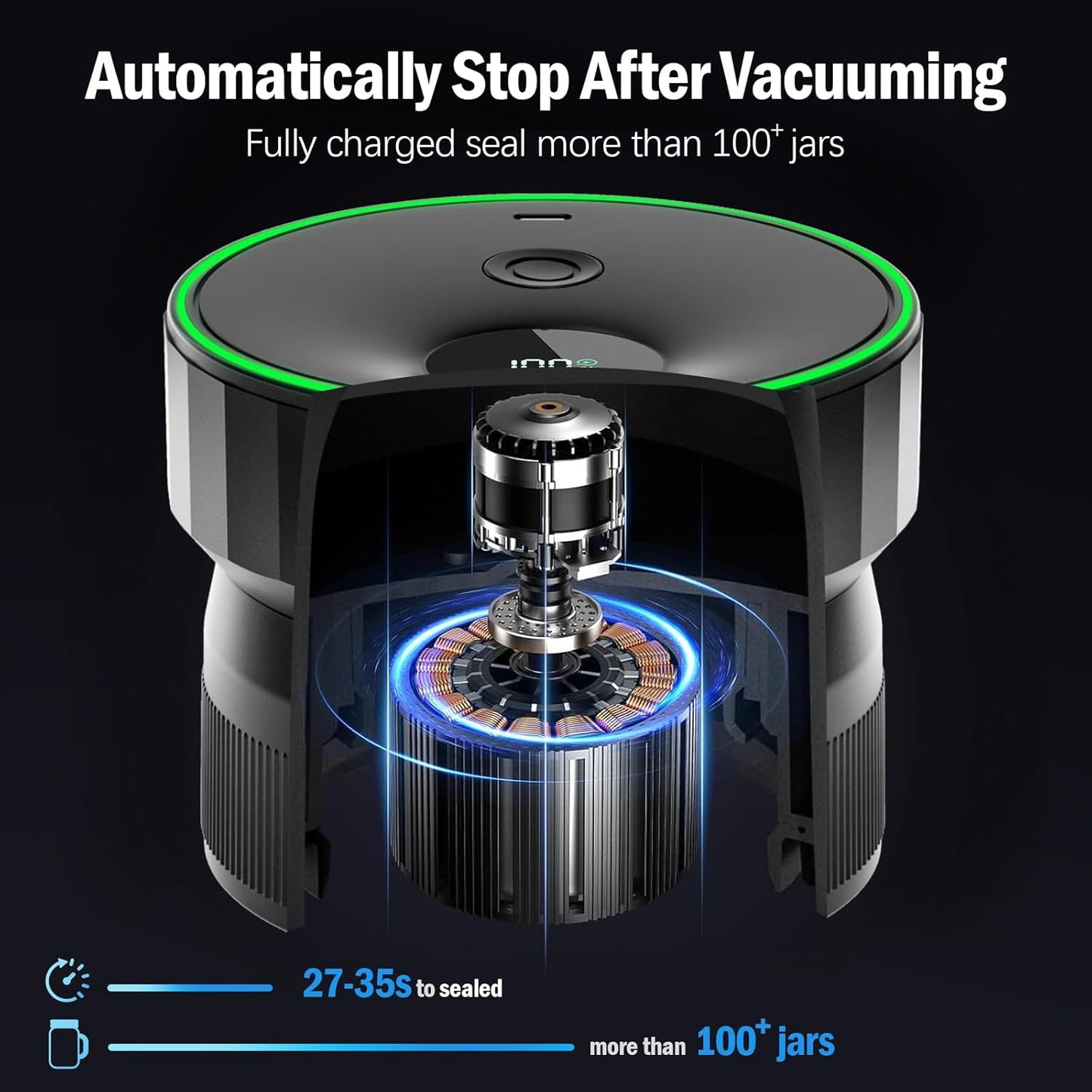 Electric Mason Jar Vacuum Sealer