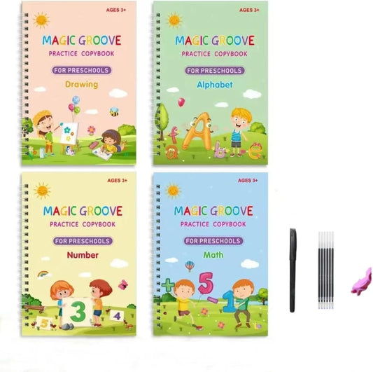 NavLora™ Magic Groove Copybook – Reusable Writing