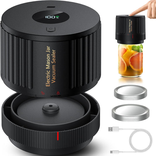 Electric Mason Jar Vacuum Sealer