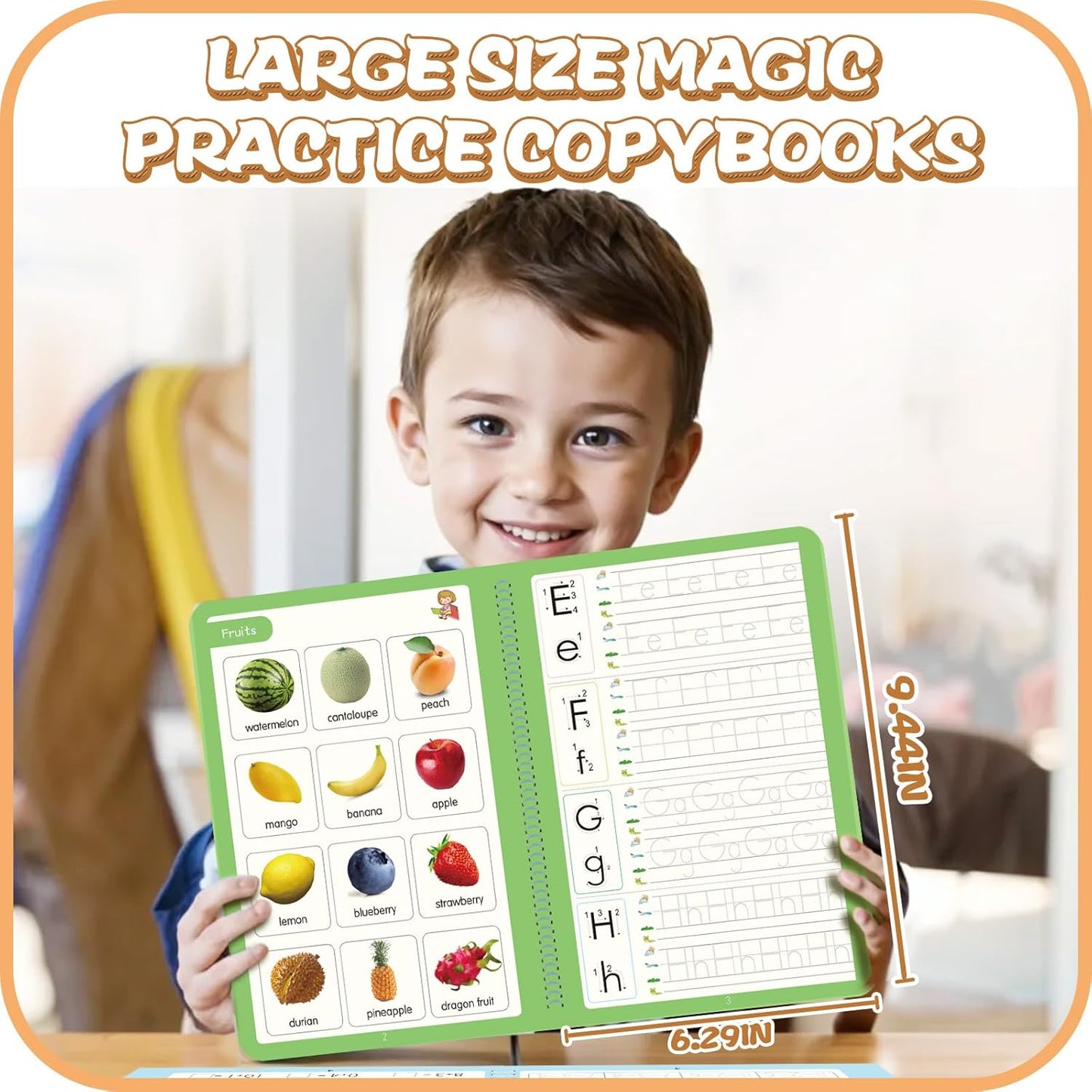 NavLora™ Magic Groove Copybook – Reusable Writing