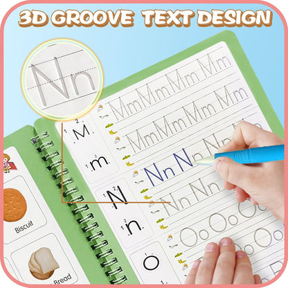 NavLora™ Magic Groove Copybook – Reusable Writing