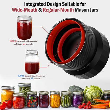 Electric Mason Jar Vacuum Sealer