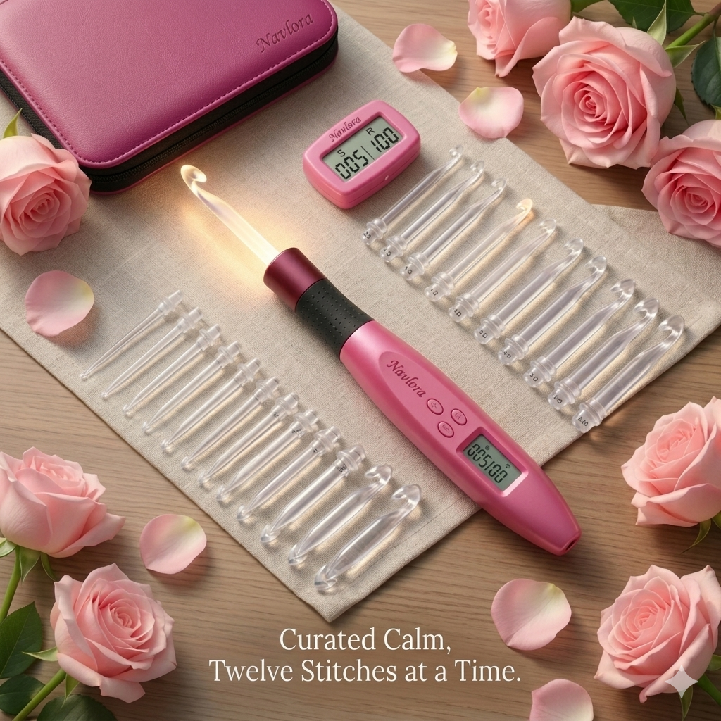 Navlora | Smart Crochet Hook Ever