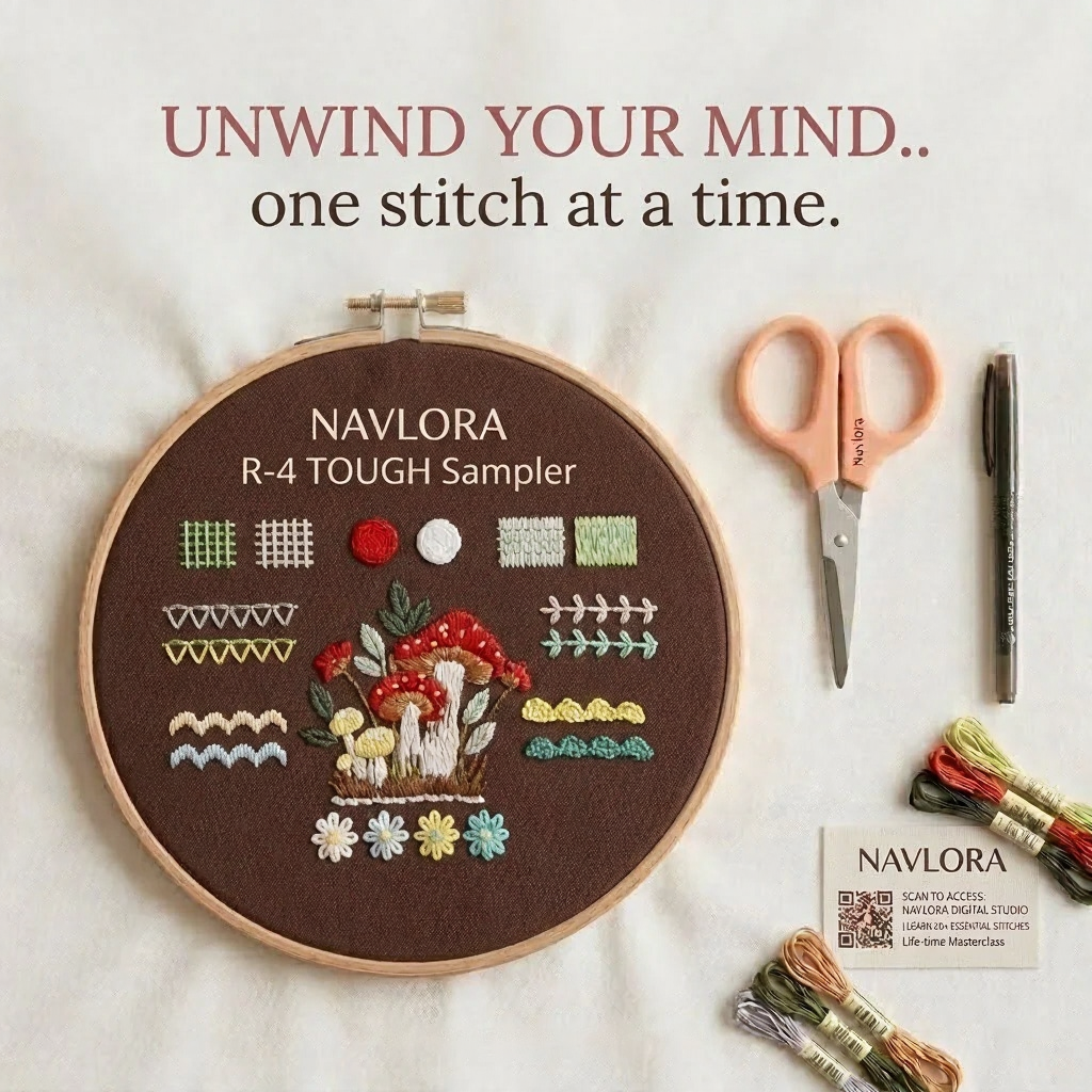 Navlora™ Zero-to-Master Embroidery Kit
