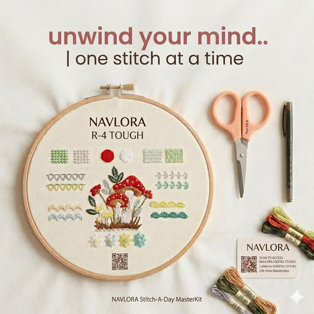 Navlora™ Zero-to-Master Embroidery Kit