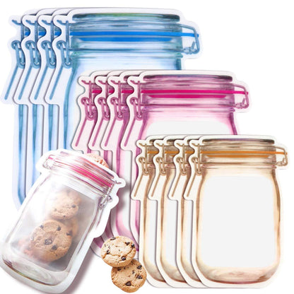 Reusable Mason Jar Bottle Bags