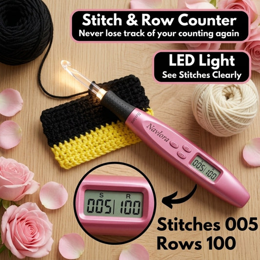 Navlora | Smart Crochet Hook Ever