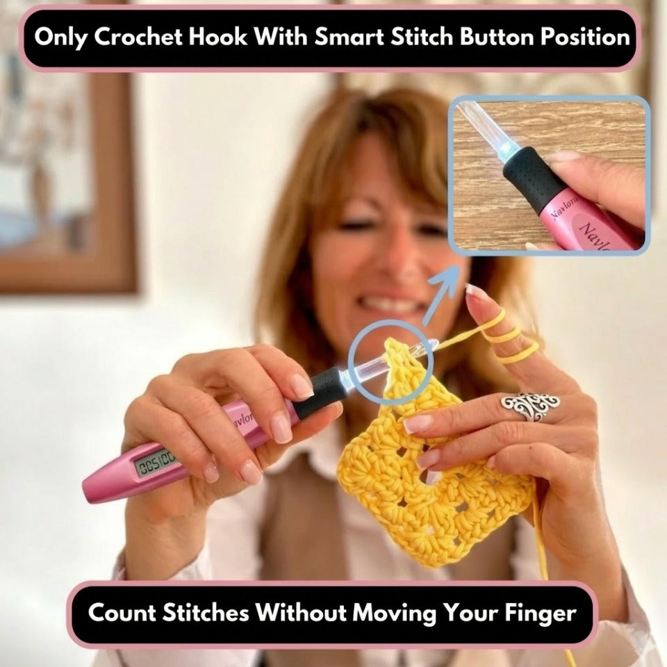 Navlora | Smart Crochet Hook Ever