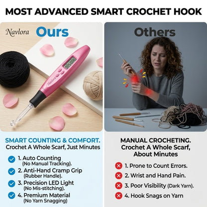 Navlora | Smart Crochet Hook Ever